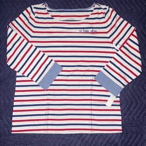Talbots Striped Long Sleeve